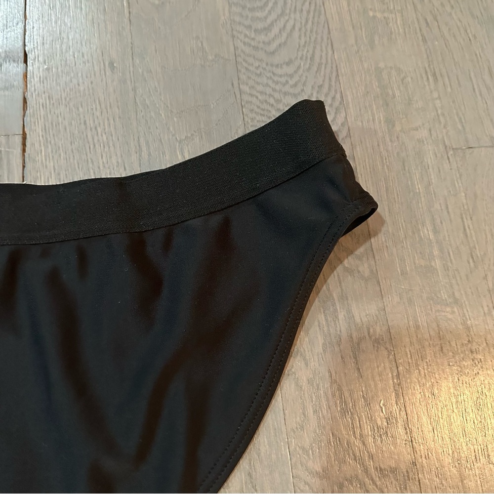 Wolf & Whistle Swimwear Black Bikini Bathing Suit Bottom - Picture 6 of 6